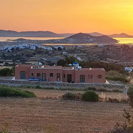 Terracotta Sunset Naxos Galanado
